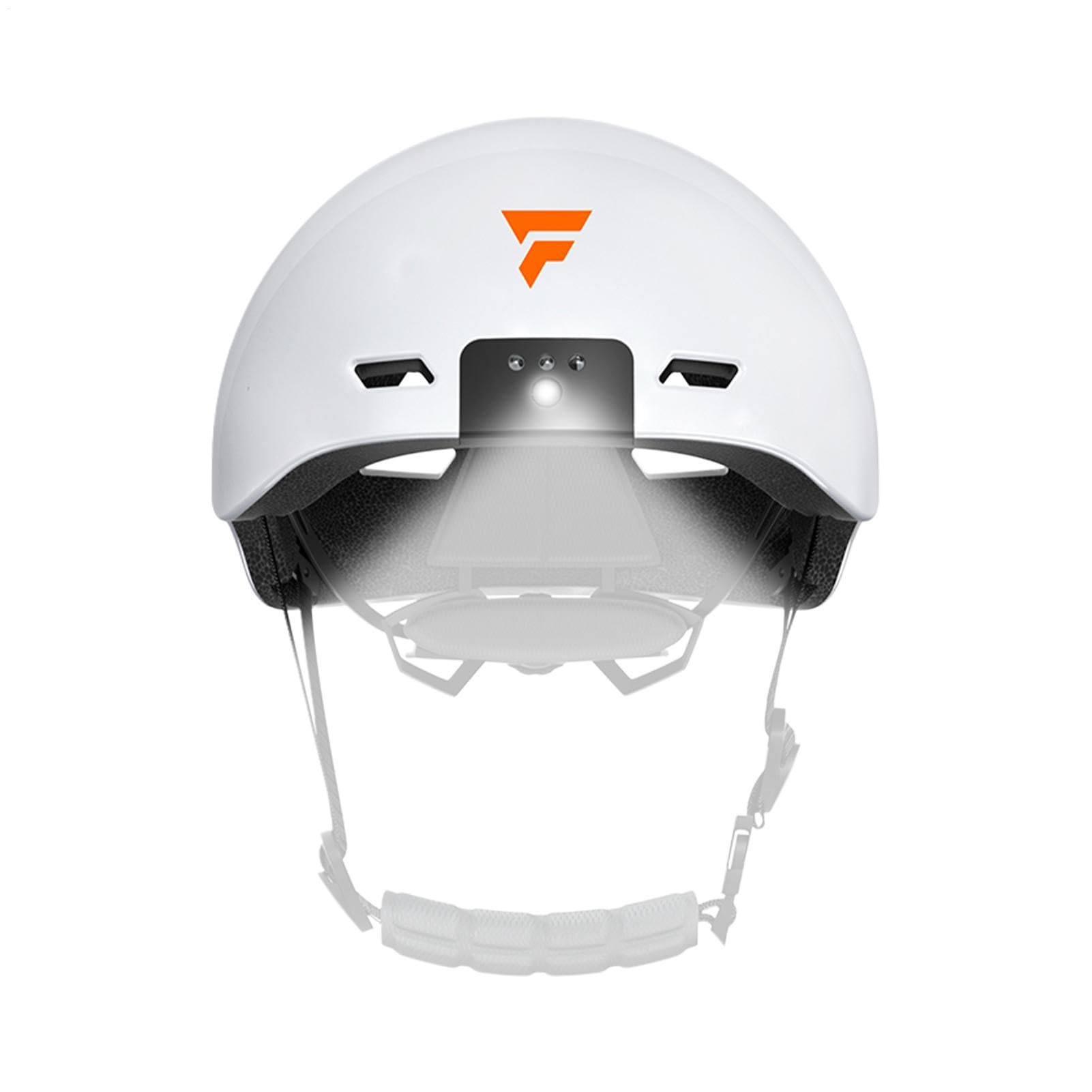 Smart Cycle Tnogear, Smart Cycling Headgear Resistencia de Choque Riding | Equipo de ciclismo de protección de la cabeza con luz delantera y trasera para hombres mujeres