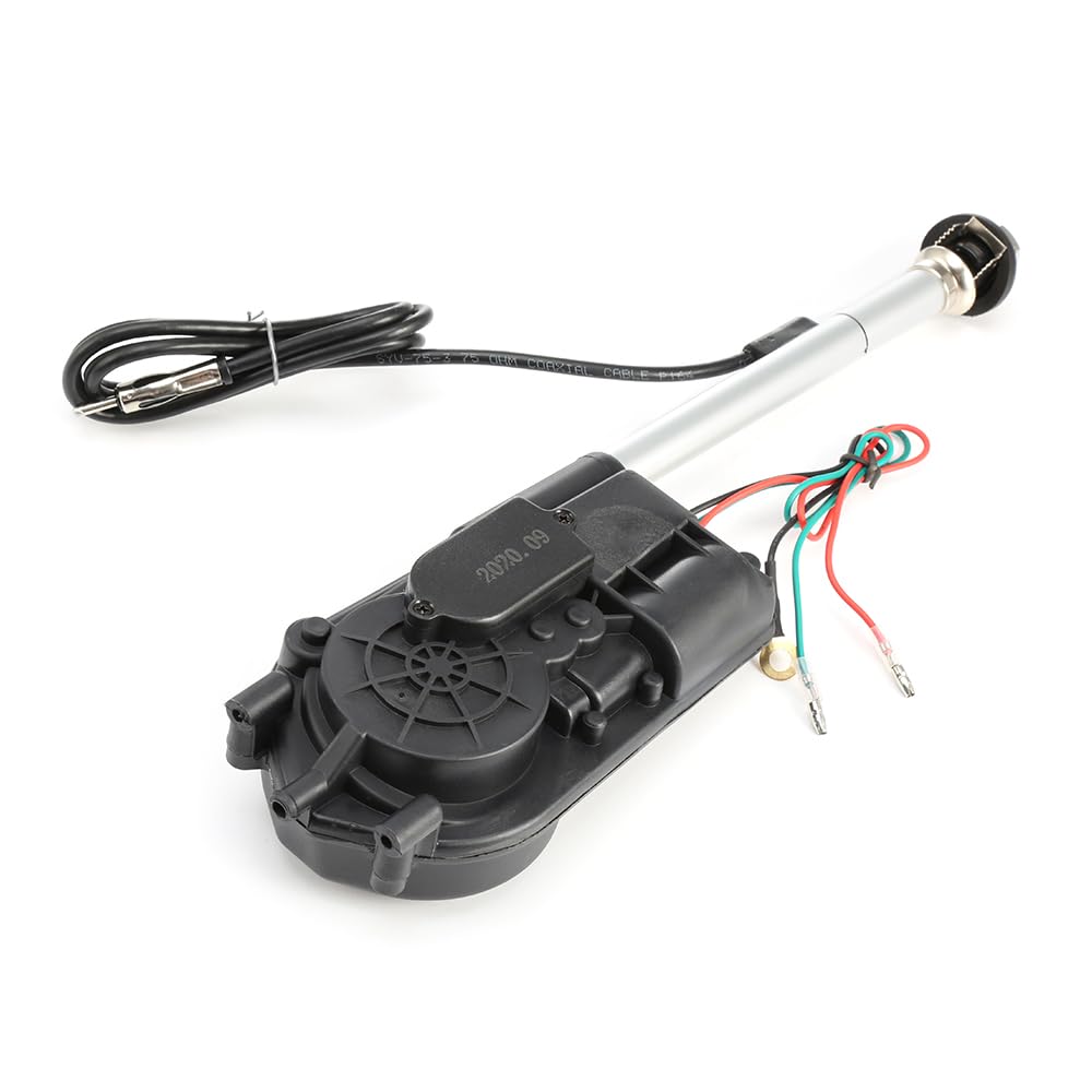 Elektrische Autoantenne Universal Motorantenne 12V Kompatibel mit Mercedes-Benz Für Audi Für Opel Für BMW Für Ford Für VW Auto Teleskop Antenne