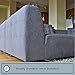 Couch Clamp Heavy Duty Couch Connector for Sectional Sofa- (4Pack) Easy Install & Uninstall for Furniture Sliding & Gaps No Tools Required - Universal Furniture Connector to Prevent Damaged Floors