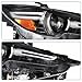 TUSDAR LED DRL Projector Headlights Assembly Fit for 2017-2021 Mazda CX-5 w/AFS Adaptive LED OE Style Headlamp Replacement RH Passenger Side