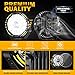 Auxbeam 360-PRO Series 7 Inch Round LED Offroad Lights, 230W 33332LM Driving Automotive Light Bar Projector Spotlight, Spot Flood Combo Auxiliary LED Pods Off-Road Lighting