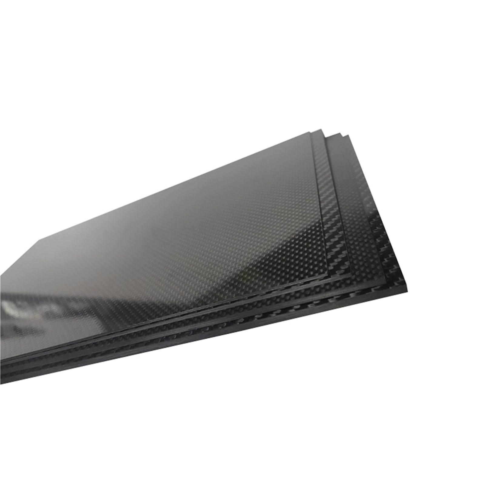 1 piastra in vera fibra di carbonio 3K (195x245 mm) - Materiale composito leggero e resistente for veicoli e giocattoli RC(3.0mm plain matte)