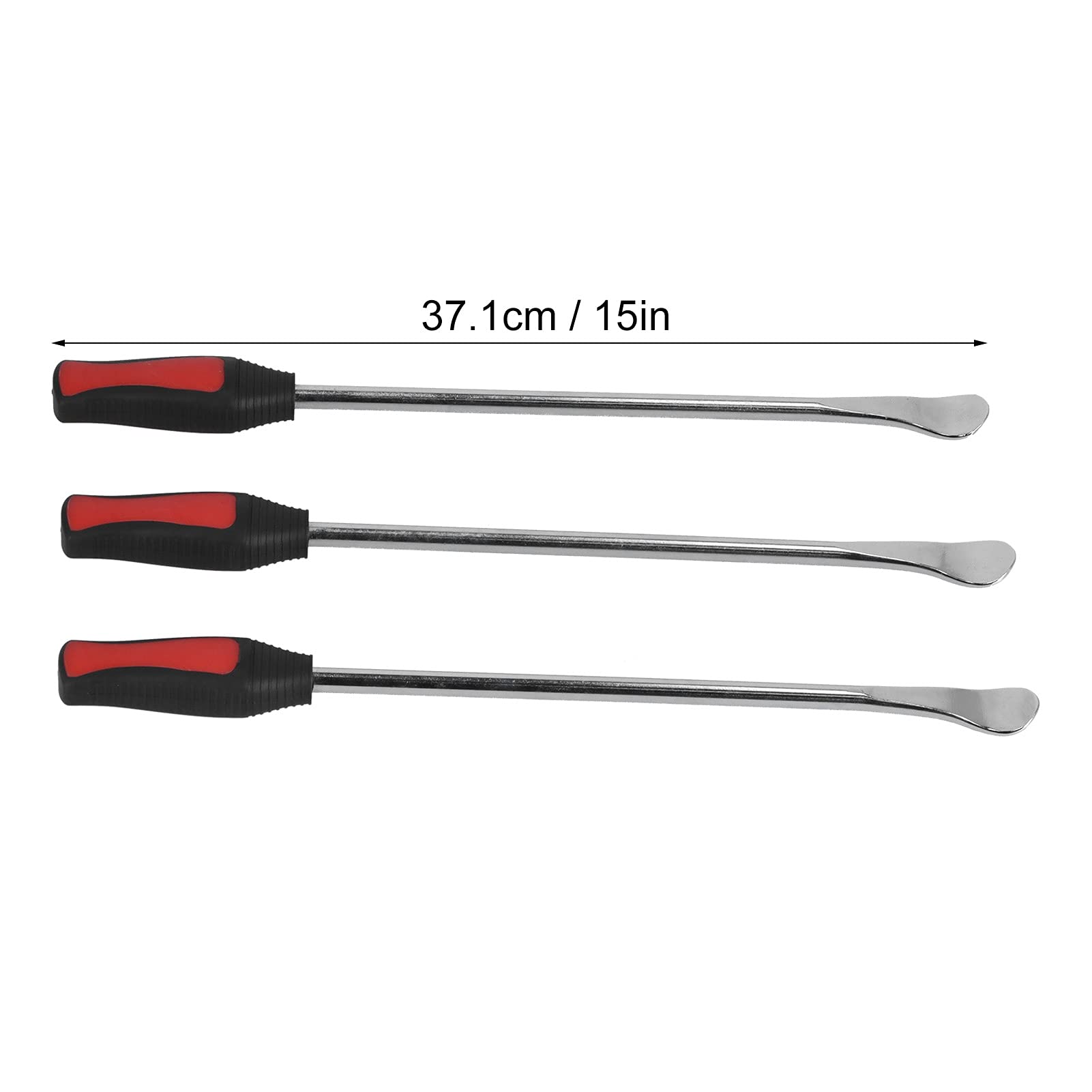 3 Stück Löffelhebel Reifenheber Werkzeuglöffel Robuste Stahlkonstruktion Reifenwechselset für Autoreparaturmaschinen DIY 45# Stahl Polypropylen 37,1 cm