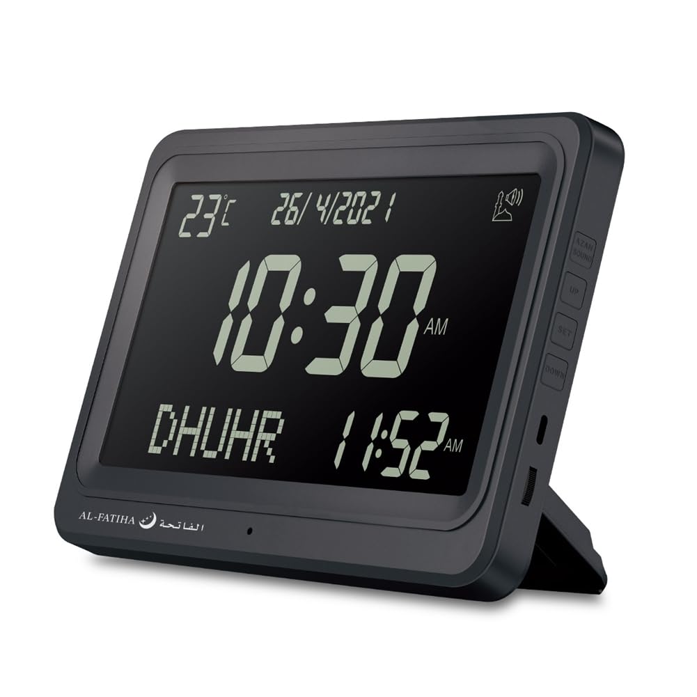 Automatique dans Entier Numérique 8 Sons de Prière Azan Horloge Murale et de Bureau Islamique Une Horloge Islamique 1 Pièce