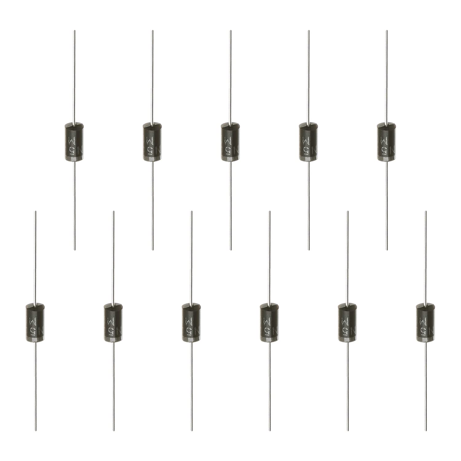 Heyiarbeit 20pcs Schottky Rectifier Diode 3A 1000V Axial Electronic Silicon Diodes for 1N5408