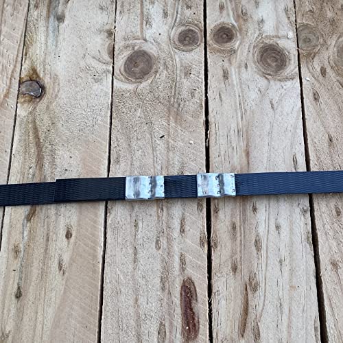 Nvoyajuan Packaging Strapping Open Serrated Seals For 5/8" Strap Width Polyester (Pet) Strapping, Banding Strapping Clips Plastic Poly Strapping Metal Buckle(Pack Of 100) #TOP7