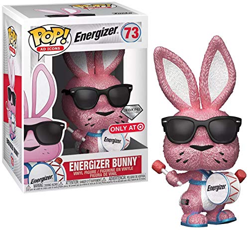 Funko POP! Ad Icons: Energizer Bunny - Diamond Collection Target Exclusive (SDCC Debut)