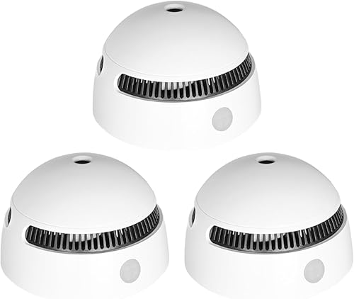 Miniatura 11 de Detector de Humo con Batería de 10 Años para el Hogar | Alarma de Incendio de 85dB, Sensor Fotoeléctrico de Grado Militar Reduce 70% de Alarmas