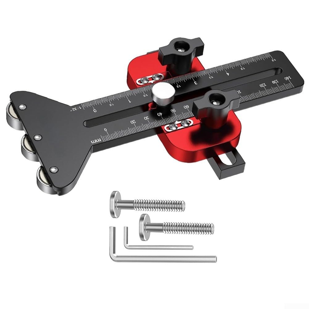 Guida Taglio Alluminio 200mm con Rullo Antiritorno(Thin Plate)