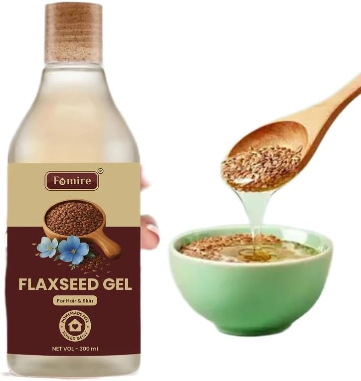 Flaxseed Gel Hair & Skin Frizz-Control (300 ml)