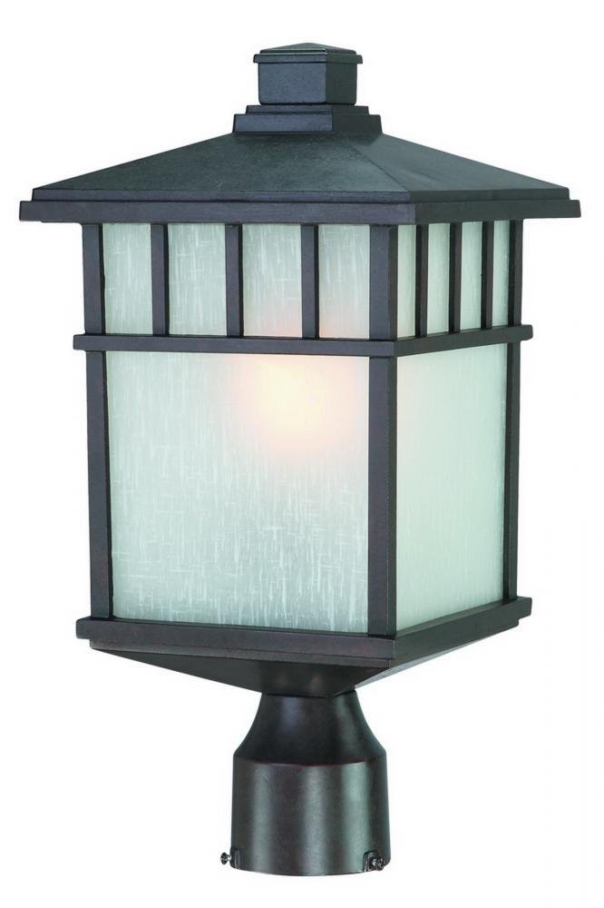 Dolan Designs 9116-34 Barton 1 Light Post Light, Olde World Iron