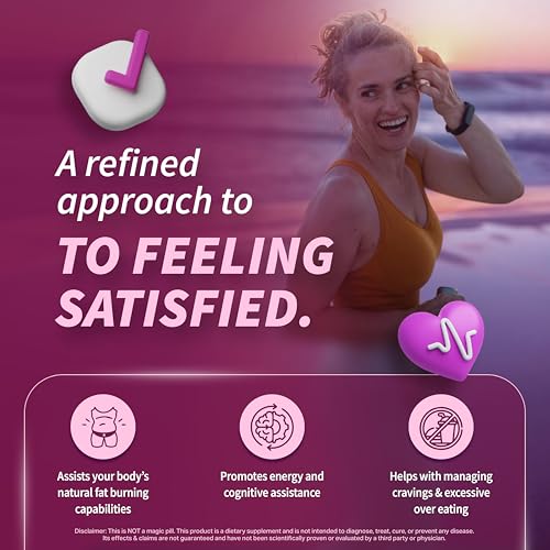 Her Appetite Suppression - Supports GLP-1 Related Metabolic Pathways, Promotes Weight Loss for Women, Helps Control Appetite/Cravings & Promotes Energy | 3rd Party Tested Supplement - 60 Capsules - Image 4