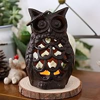 アイアン製キャンドルホルダー 花と鳥デザイン KW-32-1 アイアン製キャンドルホルダー 花と鳥デザイン KW-32-1