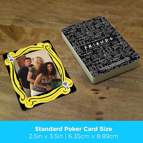 Baraja de cartas Póker Friends TV Show 52 naipes miniatura 5