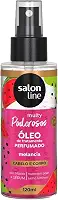 Salon Line, Óleo de Tratamento, Multy Melancia, Cabelo e Corpo, Vegano - Todos os Tipos de Cabelos, 120ml