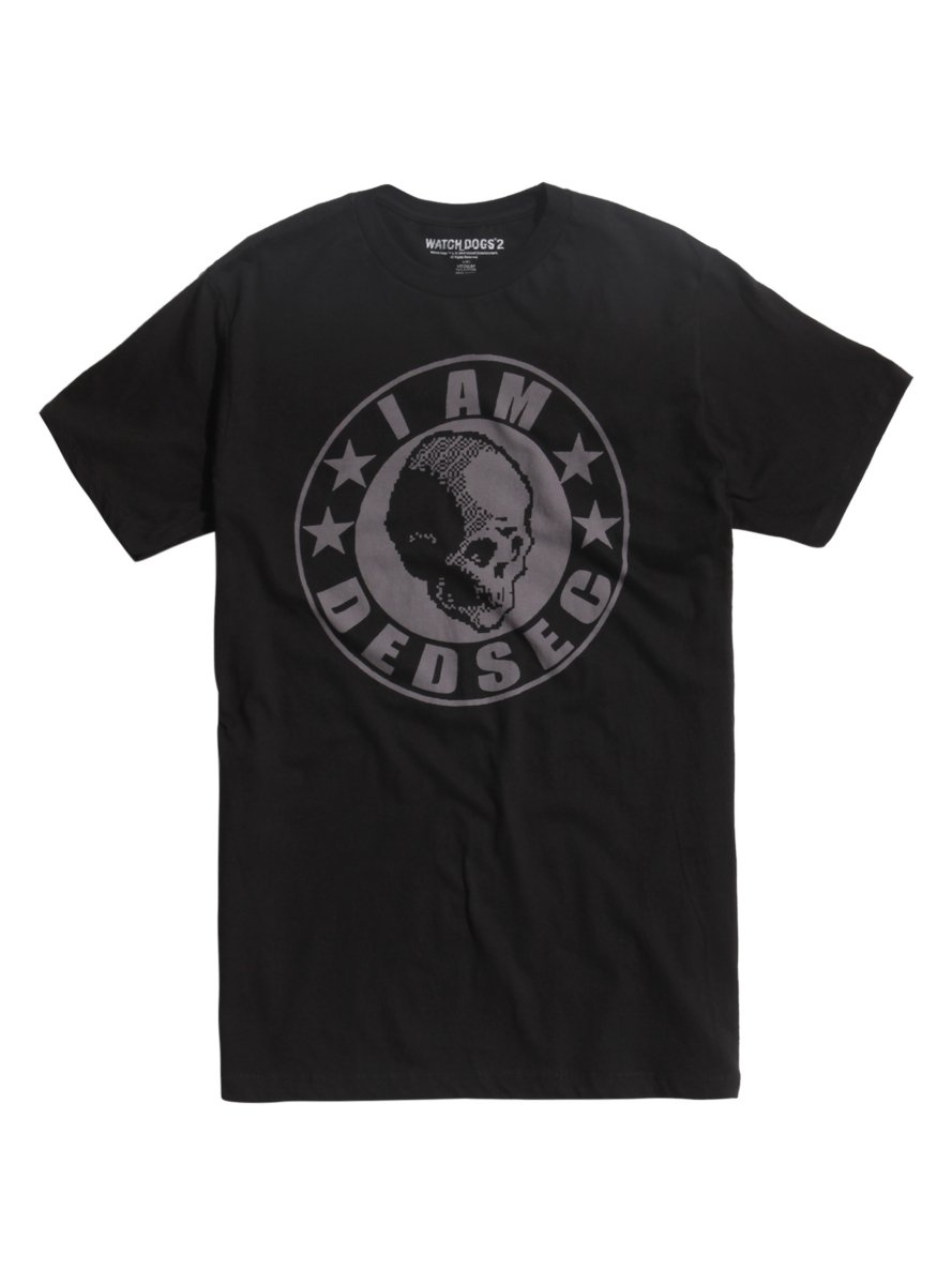 Watch Dogs 2 I Am Dedsec T-Shirt - Medium