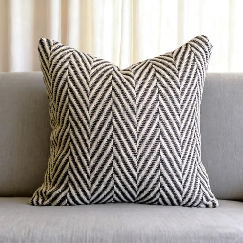 Mussepera Chevron Knit Pillow Cover