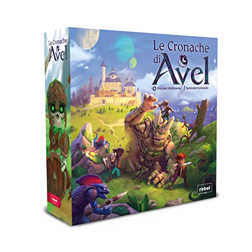 Asmodee - Le Cronache di Avel - Gioco da Tavolo Fantasy, 1-4 Giocatori, 8+ Anni, Edizione in Italiano