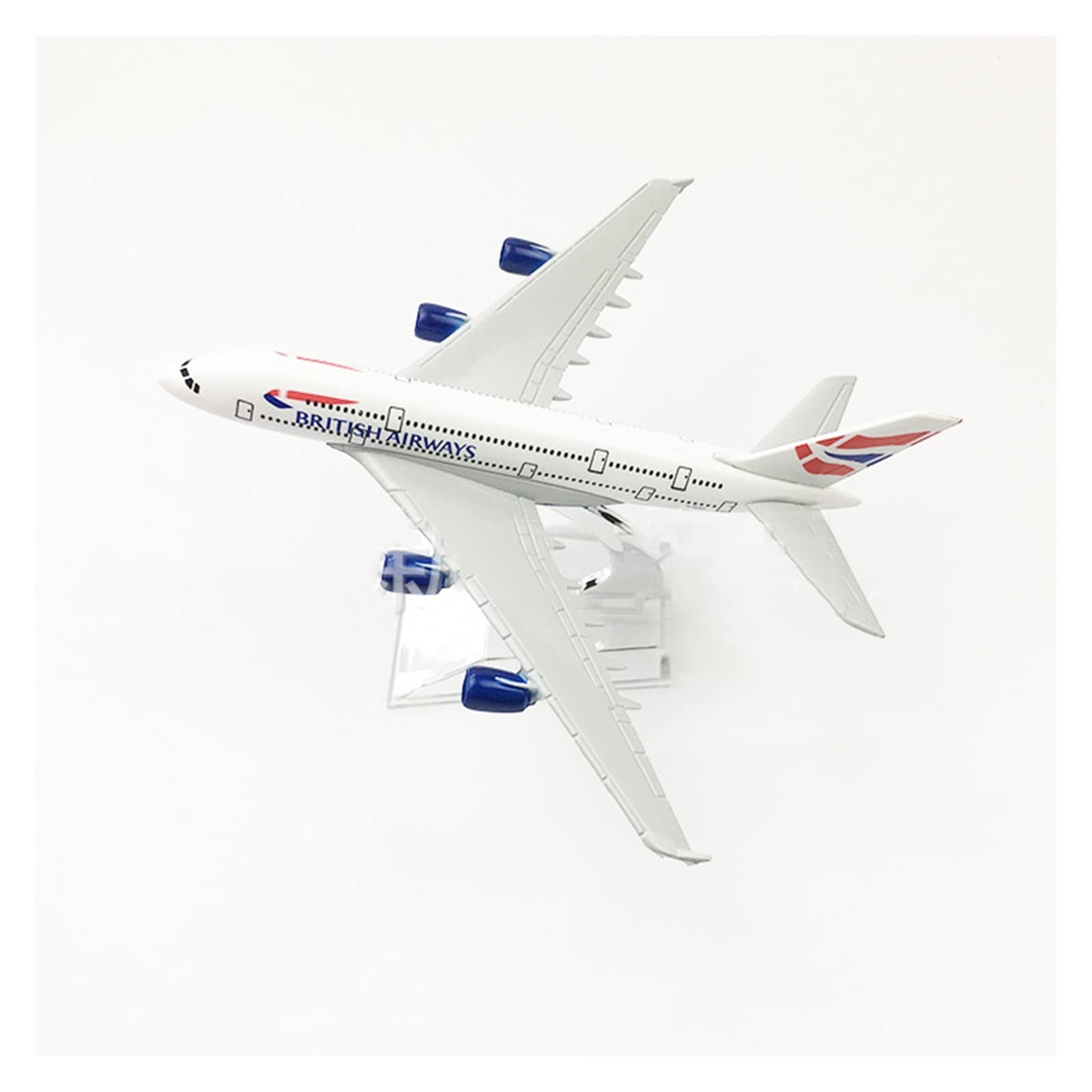 Modello di Aeroplano in Lega 1 400 Adatto per A380 Aviation 16 cm Airbus in Miniatura da Collezione con Accessori di Base Kit di Gioco per Hobby