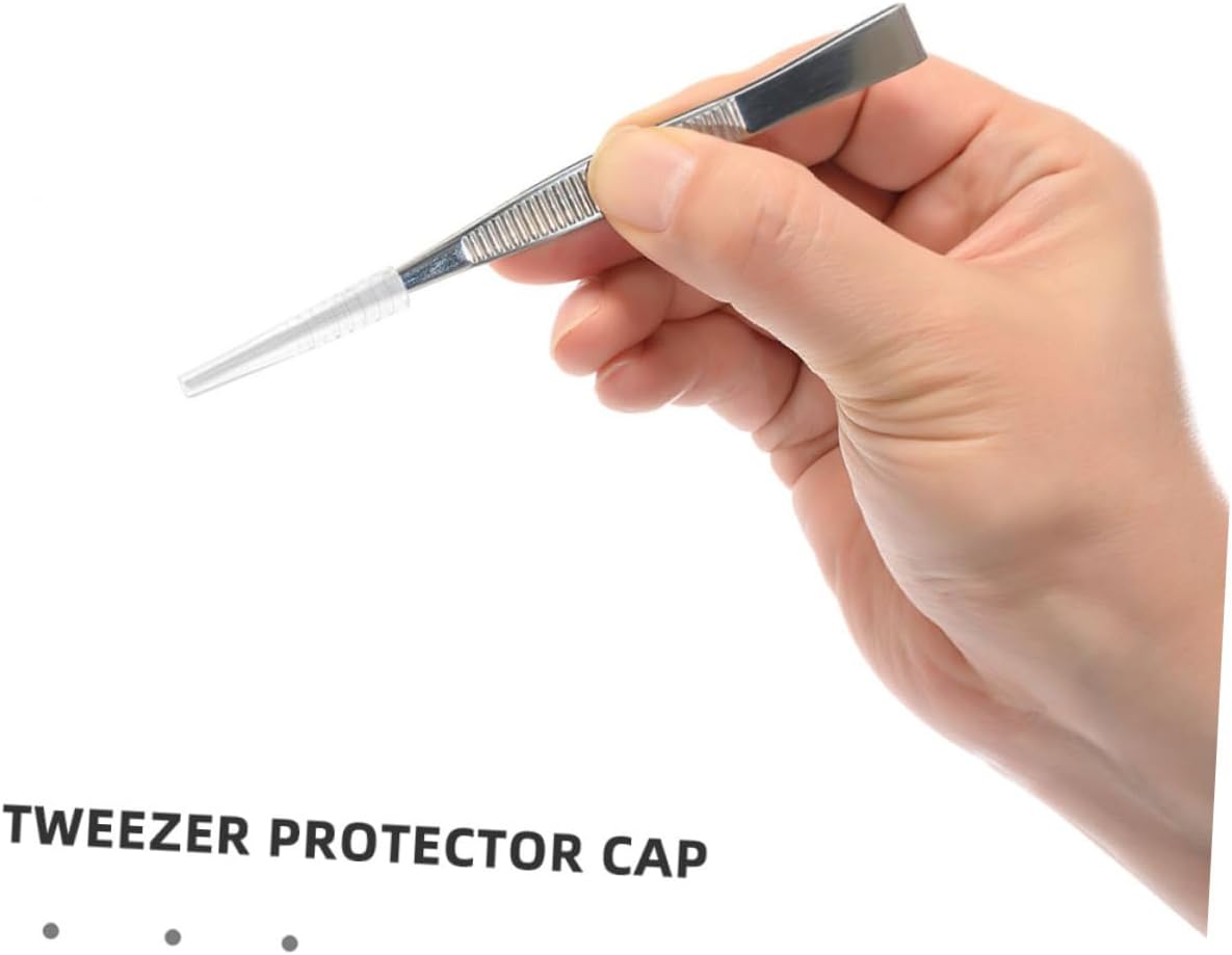 Silicone Tweezer Tip Covers 60pcs for Eyelash Extension Tools image 3