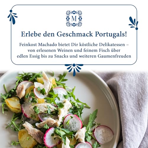 Feinkost Machado Sardinen in Olivenöl – Premium Dosenfisch aus Portugal | Ölsardinen in feinem Olivenöl | Hochwertige Fischkonserven & portugiesische Lebensmittel