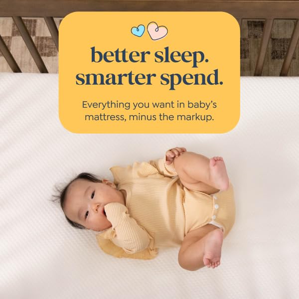 Image of Davinci Comfort Crib Mattress, Firm Support, Lightweight, Removable Cover, Greenguard Gold Certified, CertiPUR-US Certified