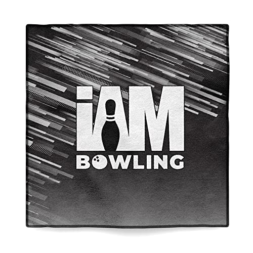 Logo Infusion - Dye-Sublimated Microfiber Bowling Towel - One Sided Print - I AM Bowling 2006-IAB