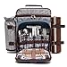 Picknick-Rucksack für 4 Personen mit Kühlfach, abnehmbarem Weinhalter, Fleecedecke, Tellern und Besteckset für Outdoor-Aktivitäten mit der Familie (grau)