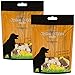 Schecker Hundekekse - Tierfiguren-Mix (Zookekse) - Hundekuchen - Hundeleckerchen - ohne Fleisch - 1 kg - veggi -