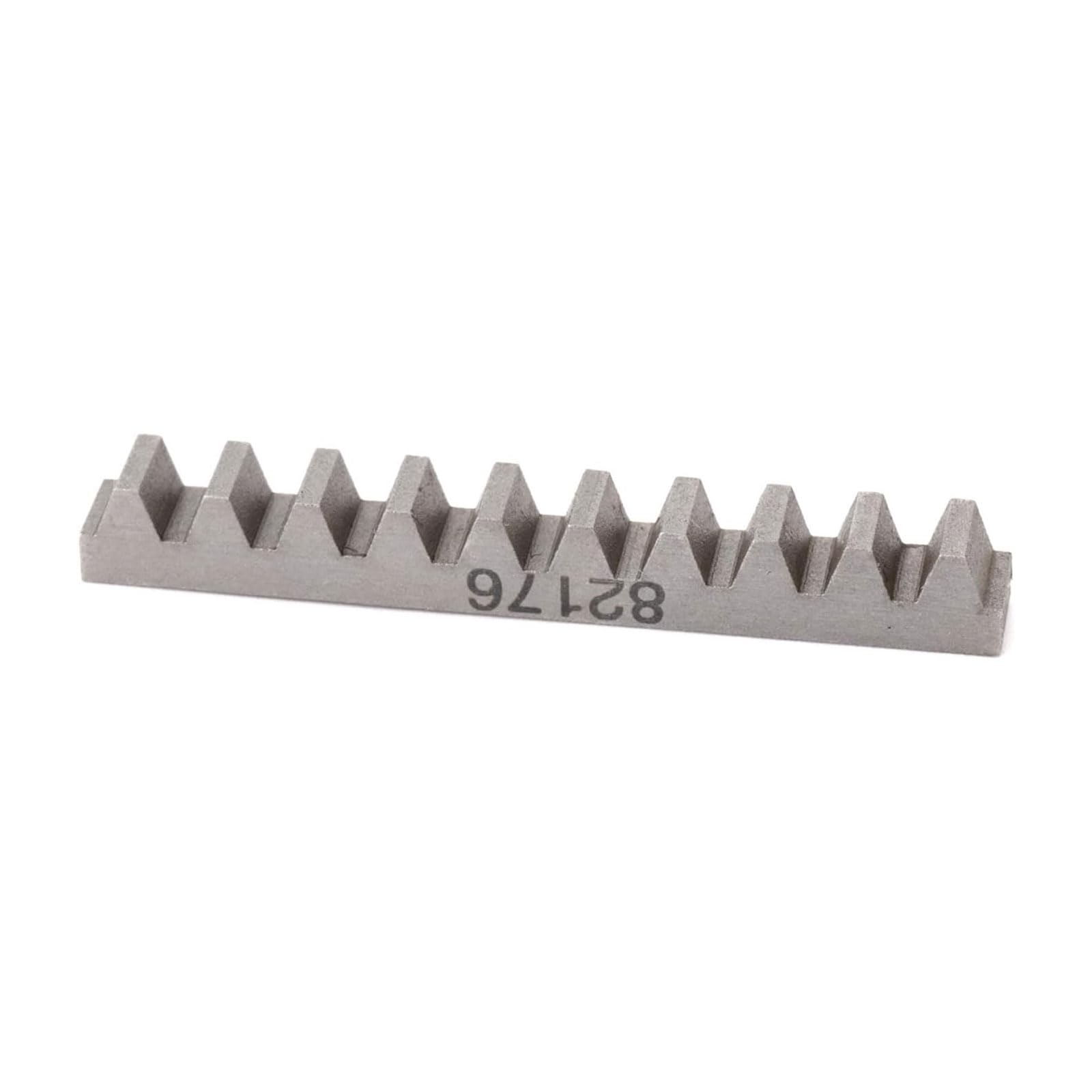 alloneslife Hand Crank Cobbler Machine Rack Gear, 82176 Metal Short Gear Rack Replacement Suitable for 29K 29K71 29K73 Repair Machines Silver