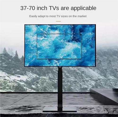 Support TV pivotant : ajustez la hauteur et l'angle pour éliminer les reflets