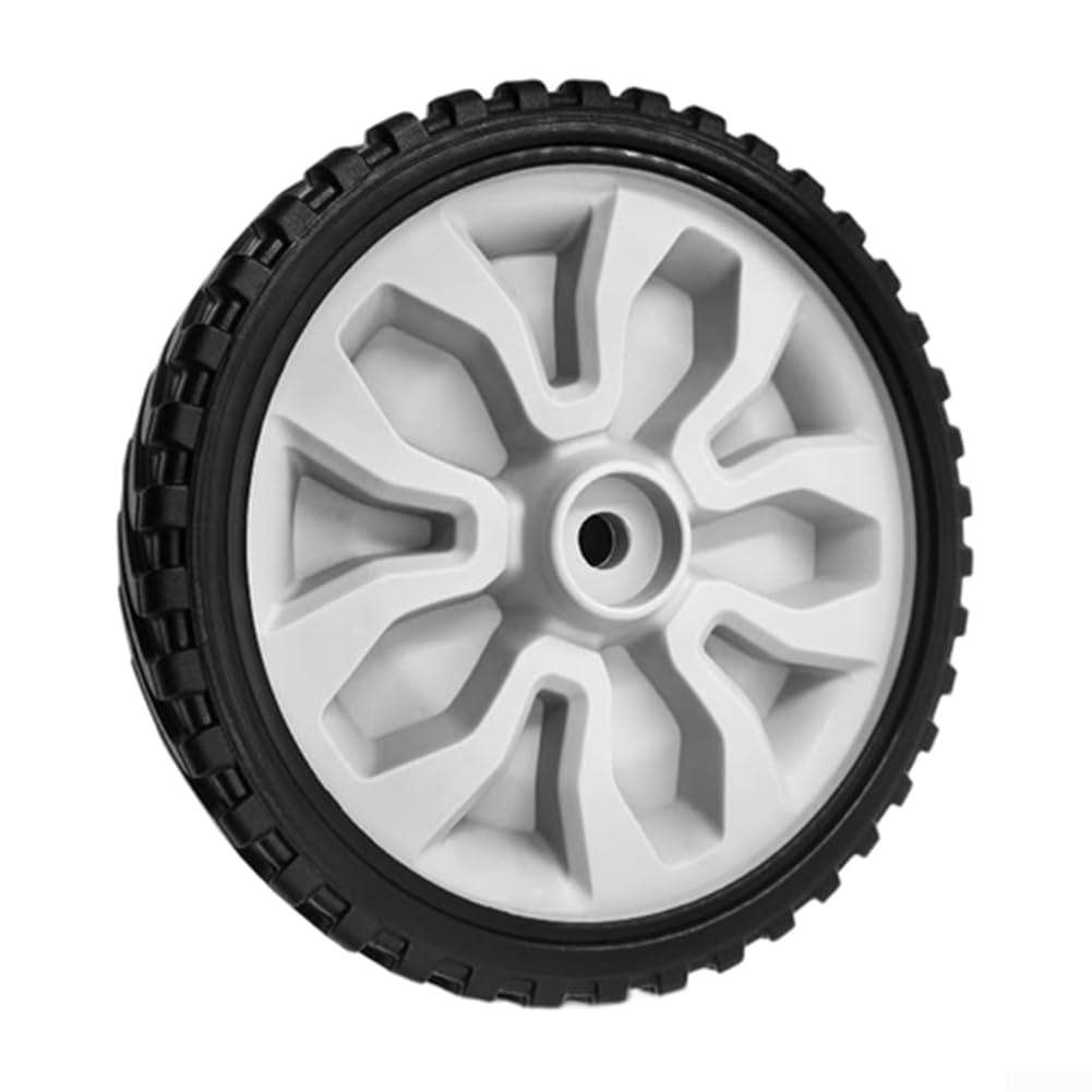Rueda de cortacésped de 8 pulgadas 634-05281A compatible con troy-bilt TB290ES TB280ES - Neumático de transmisión para cortacéspedes de tractor de jardín (2 piezas)