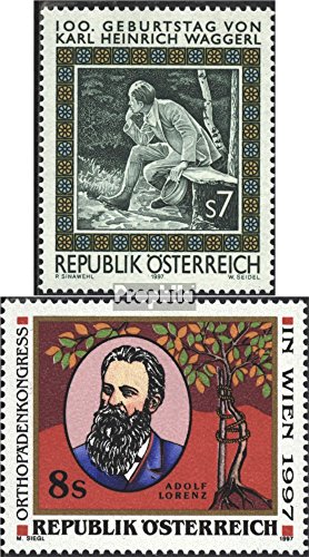 2228,2229 (completa edizione) Prophila Collection Austria 2228,2229 (Completa Edizione) 1997 Francobolli Speciali (Francobolli per i Collezionisti)