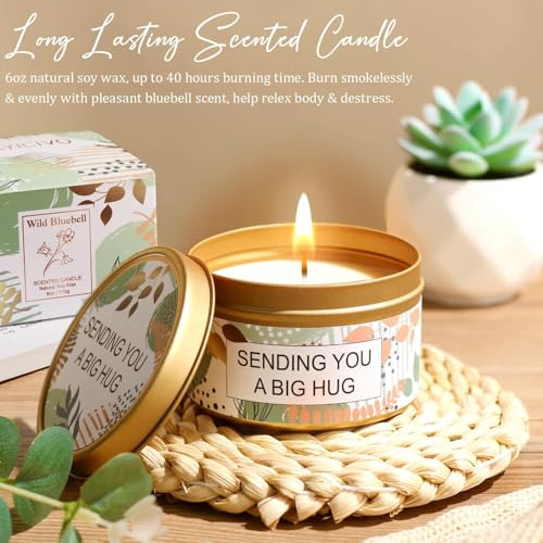 Image of Get Well Soon Baskets Birthday Gifts Self Care Package Spa Set for Women | Thinking of You Feel Better Cancer Care After Surgery Recovery Gifts, Hug In A Box for Women Friends Wife Girlfriend Sister