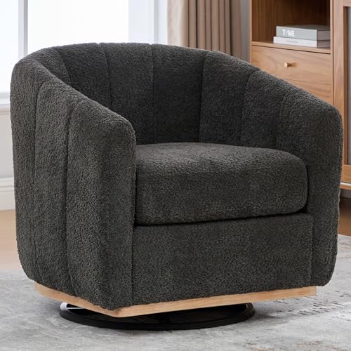 Sillón Plegable Chenille Chocolate miniatura 1
