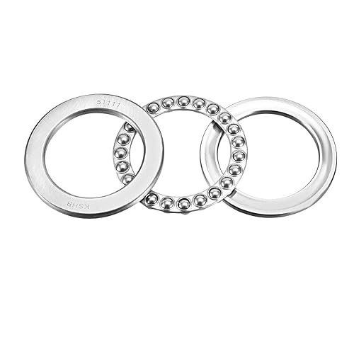 Miniatura 30 de uxcell 51110 rodamientos axiales de bolas 164.0 ft m x 229.7 ft m x 45.9 ft m de cromo de acero ABEC3 sola fila rodillo