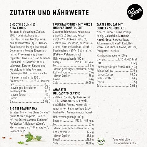 Gepp’s Feinkost Für Dich Wundertüte I Liebevolles Geschenk mit Delikatessen wie Herzpasta, Pesto, Erdbeer-Champagner Marmelade I Geschenkset für die beste Freundin, Mama oder die Partnerin - 8