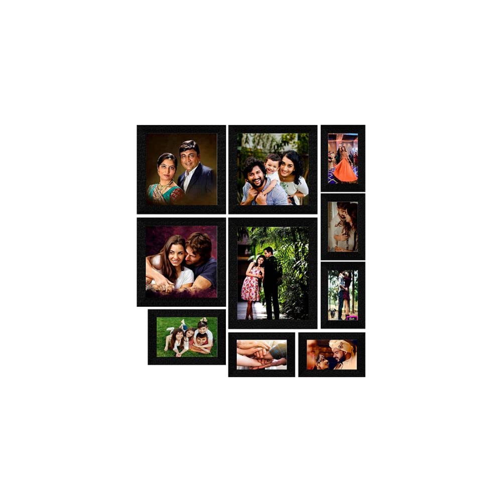 SAF Set of 10 Collage Synthetic Framed with Acrylic Glass - self ...