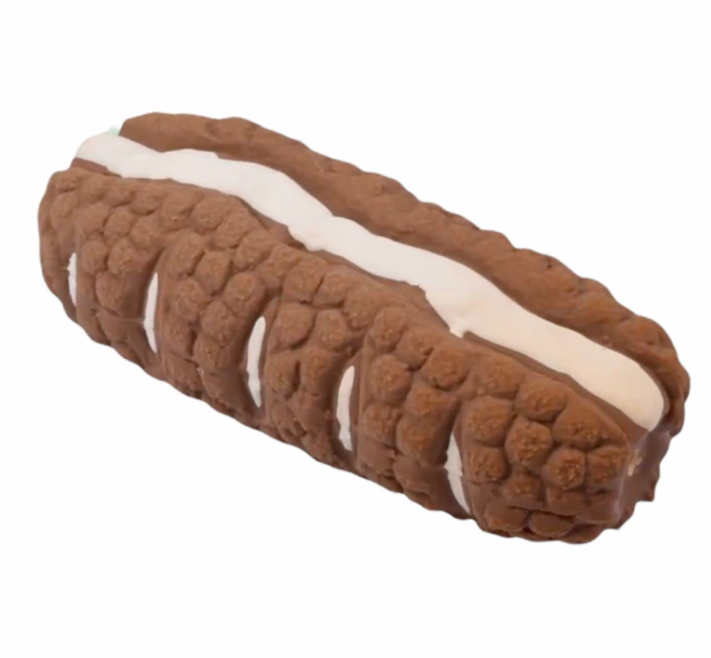 PetaPuppies Toy Latex Milk Bread Shaped Chew Toys for Puppies and Dogs | Interactive Training Fetch Toy [ Brown ] (B0BSNDG7T9) Amazon Price History, Amazon Price Tracker
