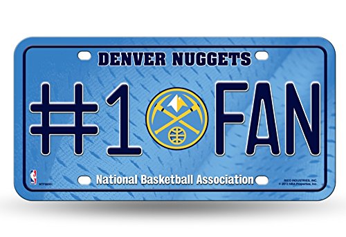 Rico NBA #1 Fan Metal Tag License Plate