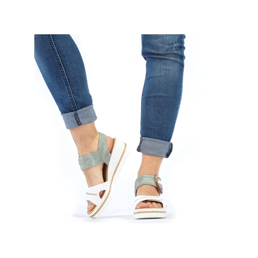 Amazon.com | Rieker Women's Rose 76 Slipper, Weiss/Mint Amazon.com | Rieker Women's Rose 76 Slipper, Weiss/Mint