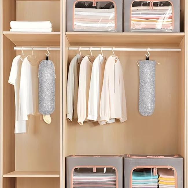 Silver Glitter Reusable Plastic Bag Holder for Kitchen Wall Mount Grocery Bag Organizer Dispenser with Drawstring Hanging Storage Dispenser for Bedroom Home Travelling Closet