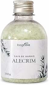 Sais De Banho Espumante Alecrim hidromassagem spa banheira ofuro Bagnare 250 G