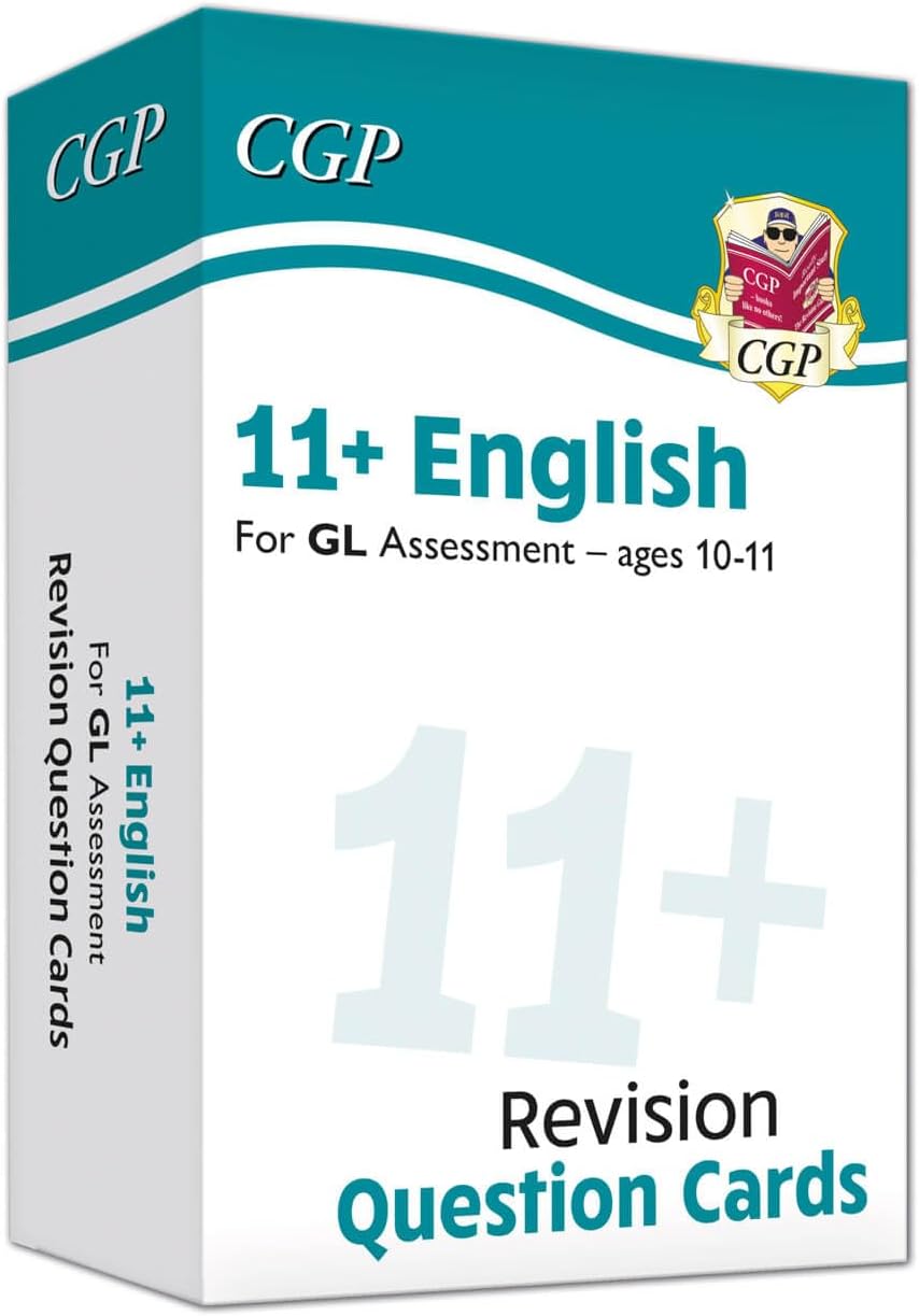 11+ GL English Revision Question Cards - Ages 10-11