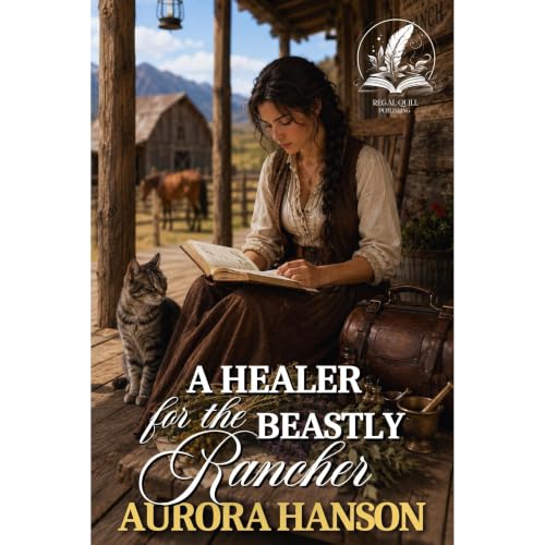 A Healer for the Beastly Rancher Audiolibro Por Aurora Hanson arte de portada