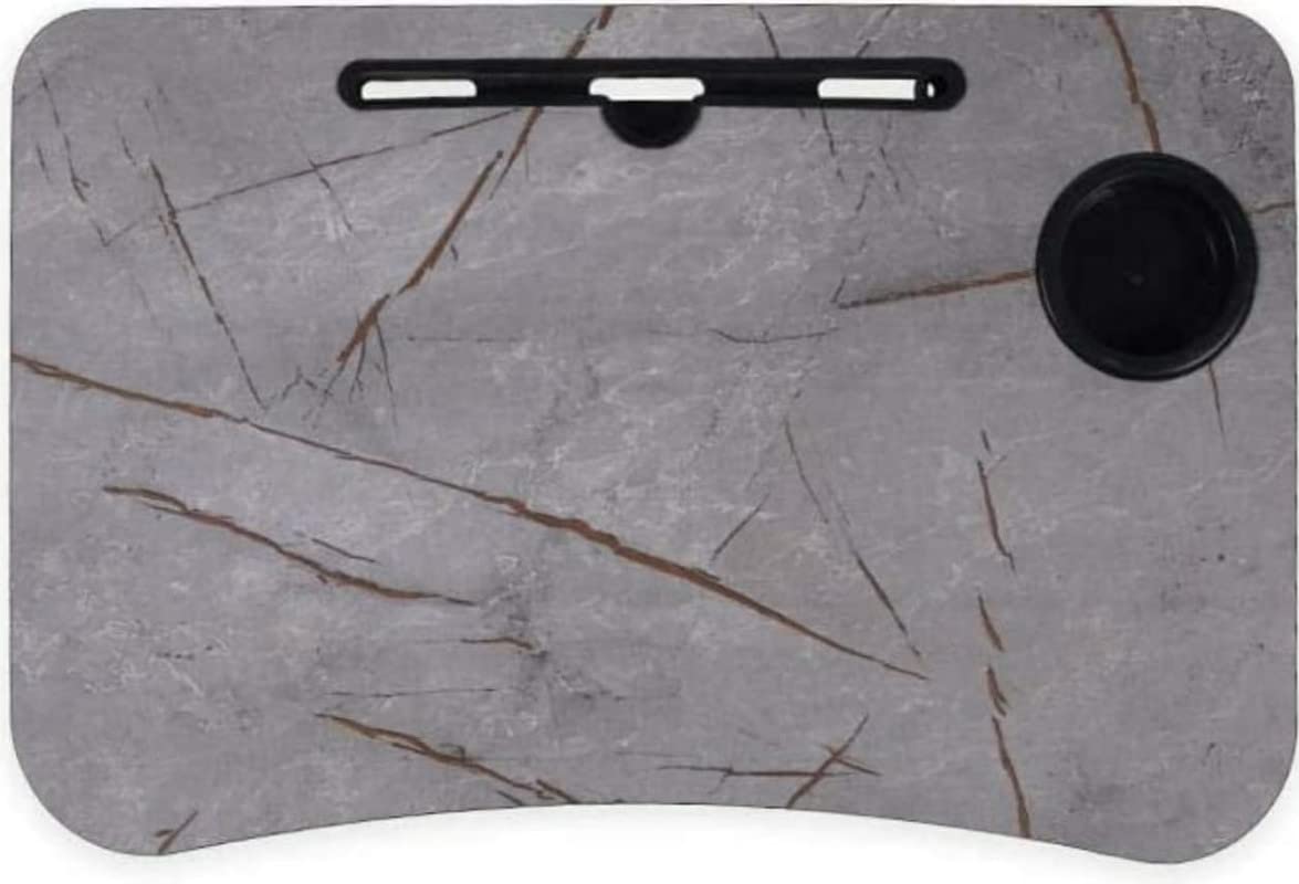 BAOK Laptop Table - Adjustable Height and Angle for Comfortable Ergonomic Computing(Grey)