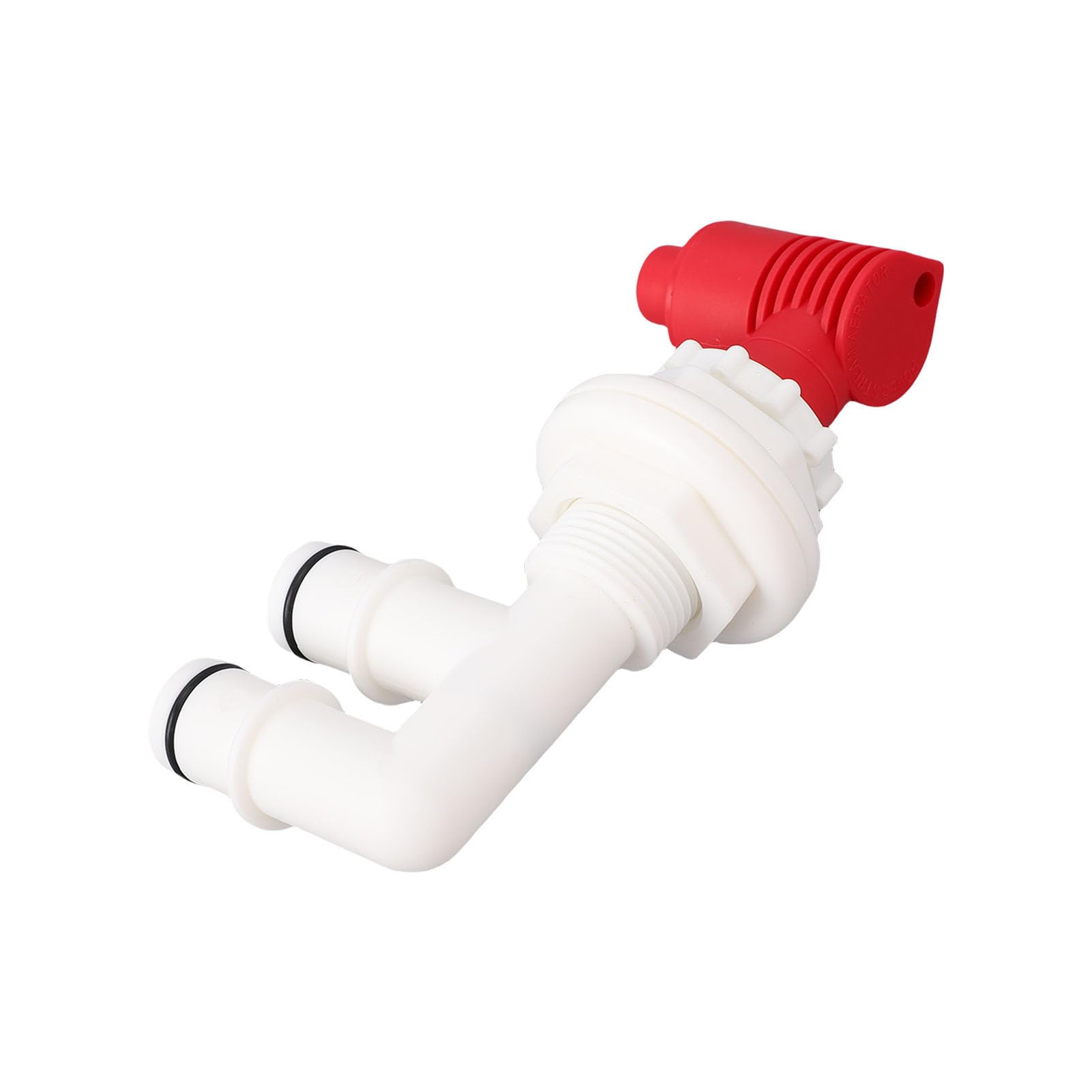 L'aérateur de Pompe Livewell S'oxygène Efficacement pour Les Puits Vivants de Bateau, Kit D'aérateur de Valve de Vidange de Montage de 1-1/16 Pouces pour Les Pêcheurs Marins
