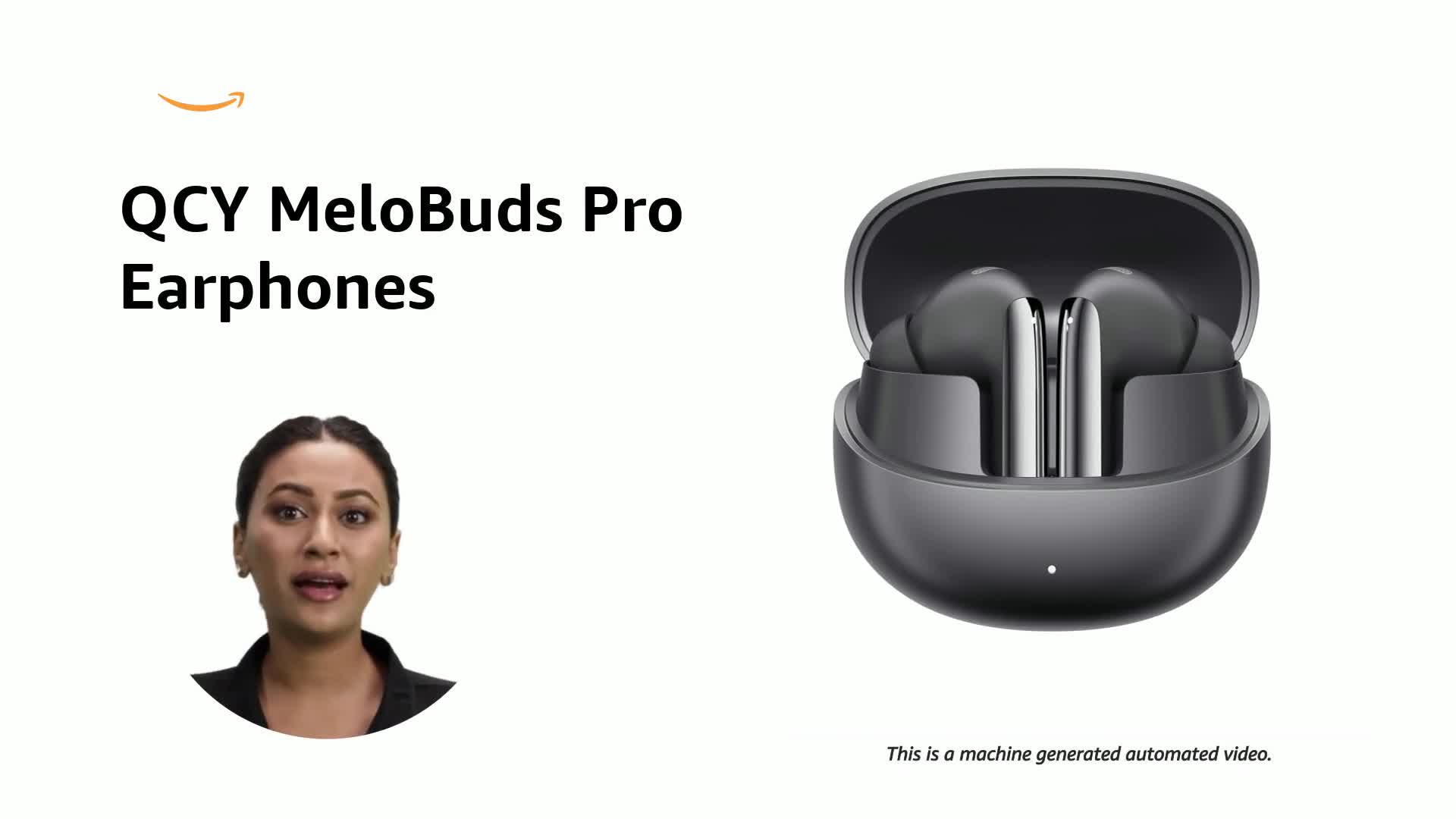QCY MeloBuds Pro Earphones, Hi-Res Certified Active Noise