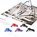 DNHCLL 5Pairs Soft Silicone Eyeglasses End Tip Ear Sock Pieces Tubes Replacement Anti-Slip Comfort Sun Glasses Retainers, Eyeglasses Leg Antiskid Cover for Thin Metal Eyeglass Legs