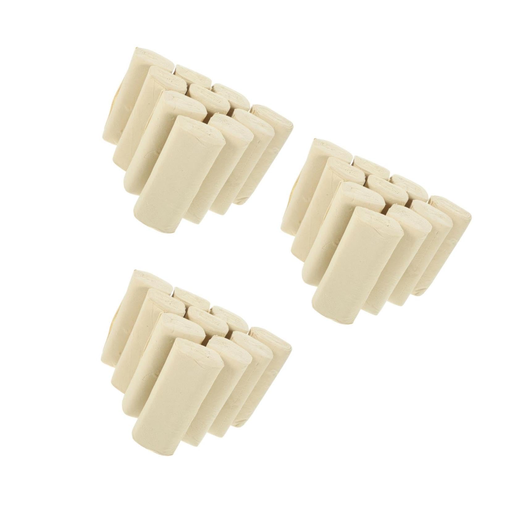 FOMIYES 3 Sätze Toilettenpapier Weiches Saugfähiges Tissue Papier Aus Für Zuhause Und Büro Für Familie Und Sicher Anwendung 16 Rollen * 3
